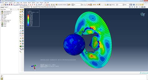 Drop test tutorial simulation using Abaqus Explicit 